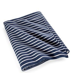 Lauren Ralph Lauren Classic Striped Weave Blanket - Queen sized - NWT